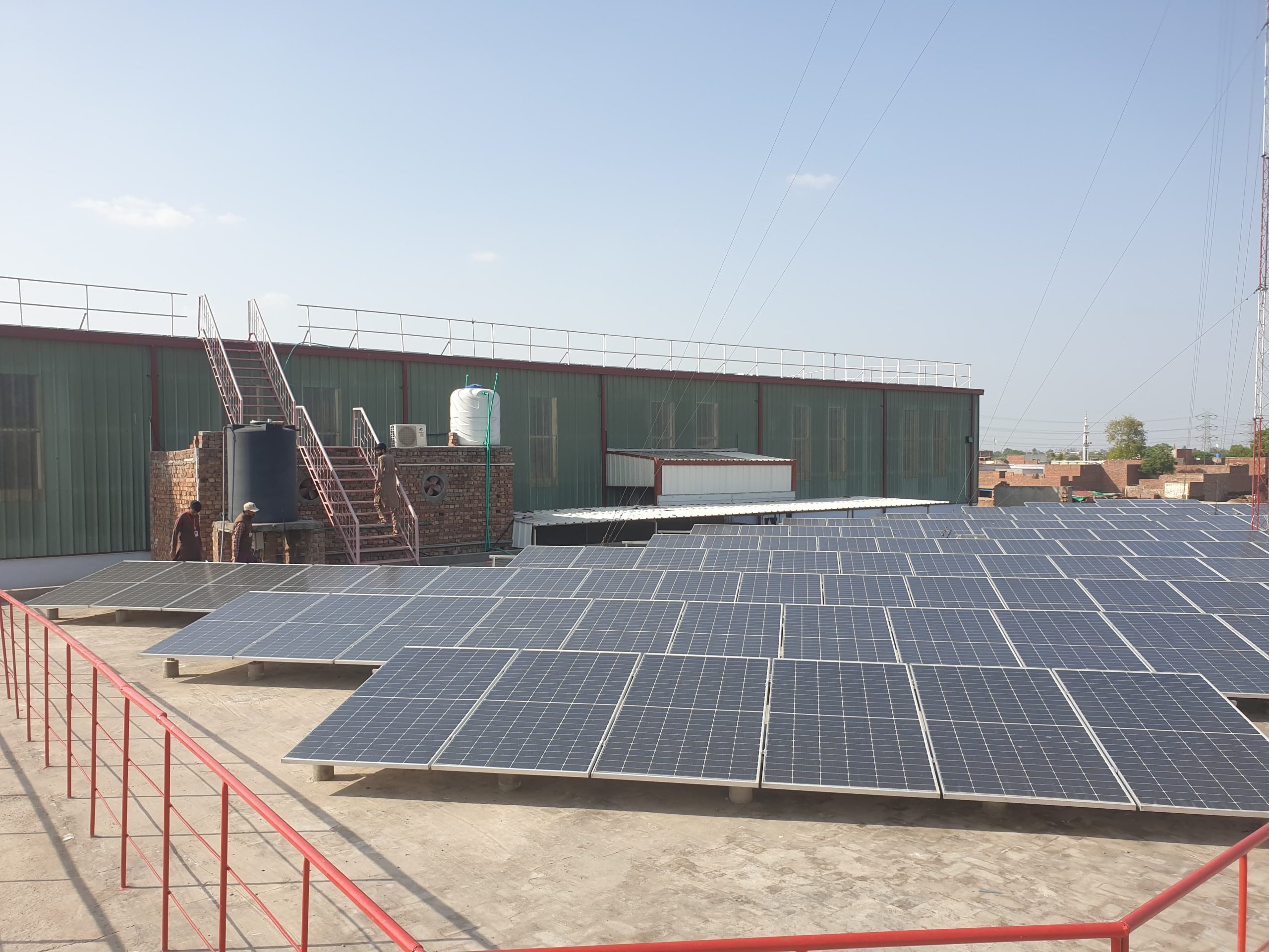 15kW solar system installation in Pakistan
